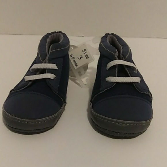 New Baby Shoes 6-9 Months Size 3 Blue - Picture 4 of 5